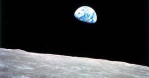 The iconic ‘Earthrise’ photo from 1968’s Apollo 8 mission